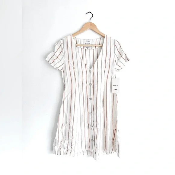 RVCA | Dresses | Nwt Rvca Understated Mini Dress Amber Size Small | Poshmark
